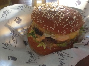 Mr Scruff's Beef Burger