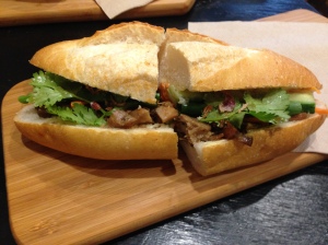 Went back yesterday (4 June) to try the NN Chicken bahn mi - it was very good too!